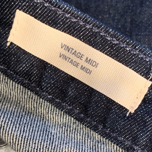 Universal Thread High Rise Midi Jean Shorts - Picture 7 of 12